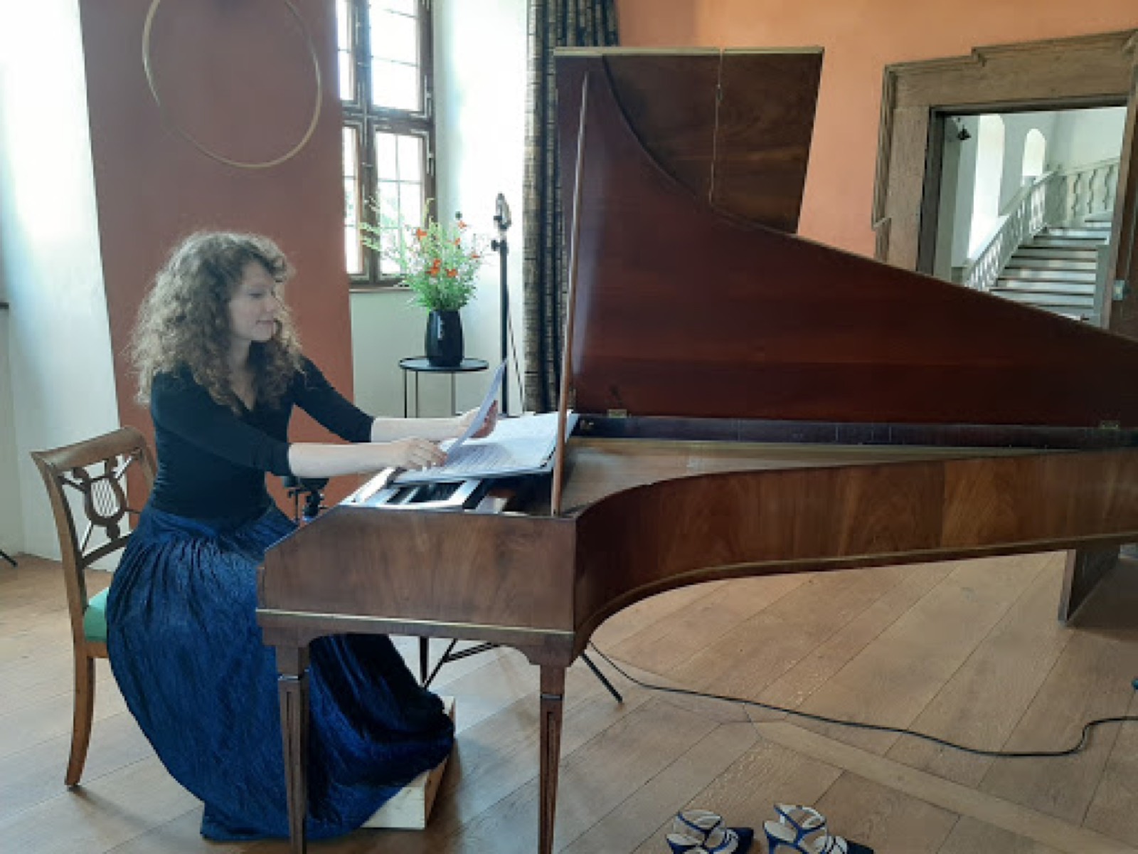 Aleksandra Kamenskaja in performance