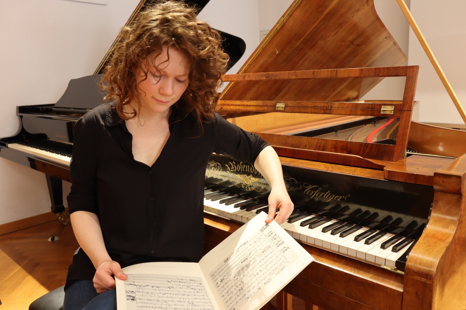 Aleksandra Kamenskaja in performance